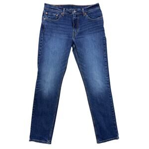 Levi’s 511 Slim Fit Men's 32x32 Dark Wash Stretch Denim Classic Workwear Jeans